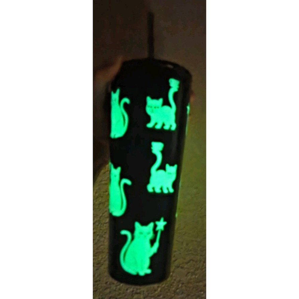 2026 Starbucks Halloween Black Cat Cold Cup Tumbler 23oz. with Straw